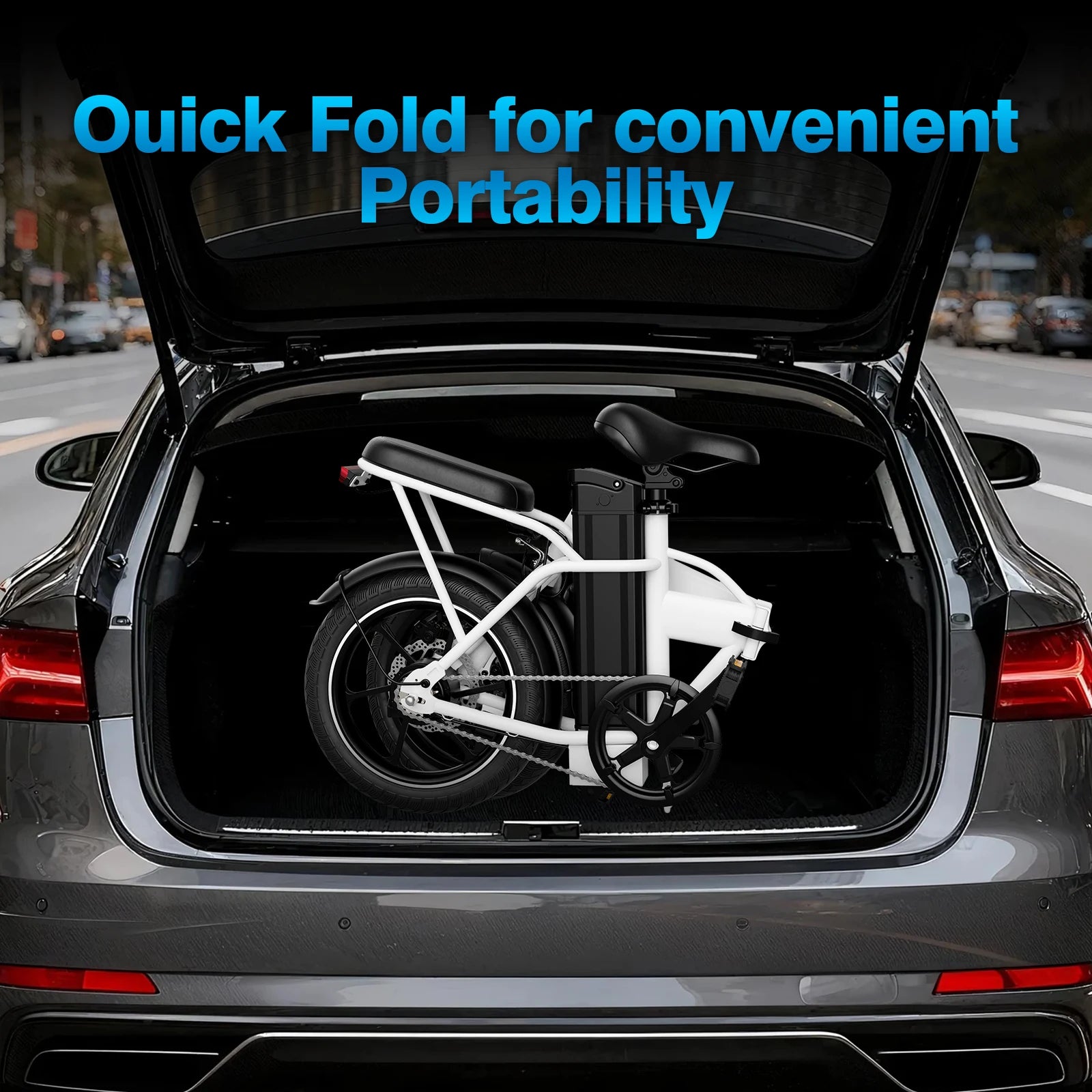 360W W2A Foldable Electric Bike