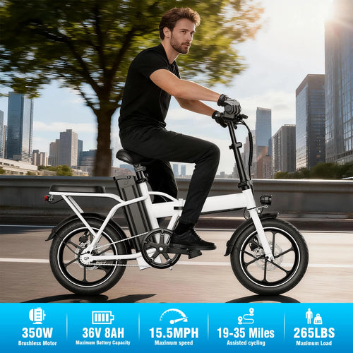 360W W2A Foldable Electric Bike