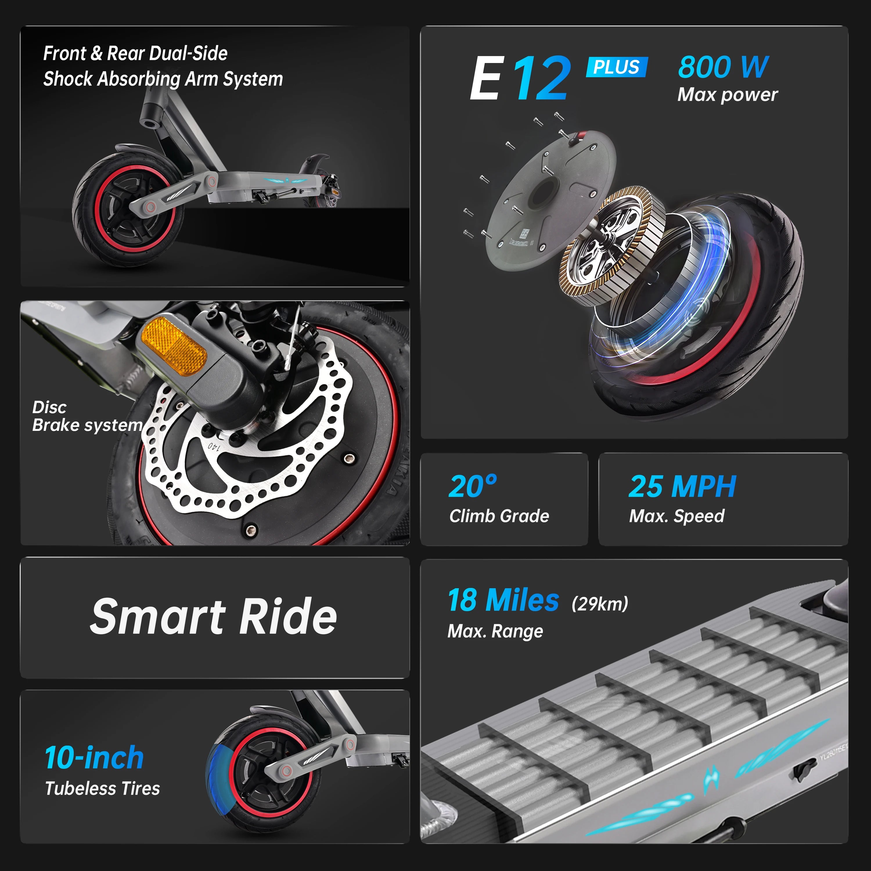 ZWHEEL E12 Plus Scooter