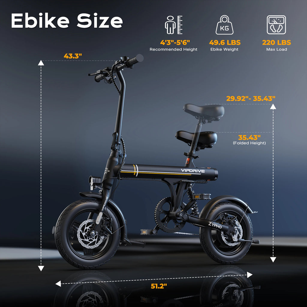 VIPDRIVE Zypho Electric Bike