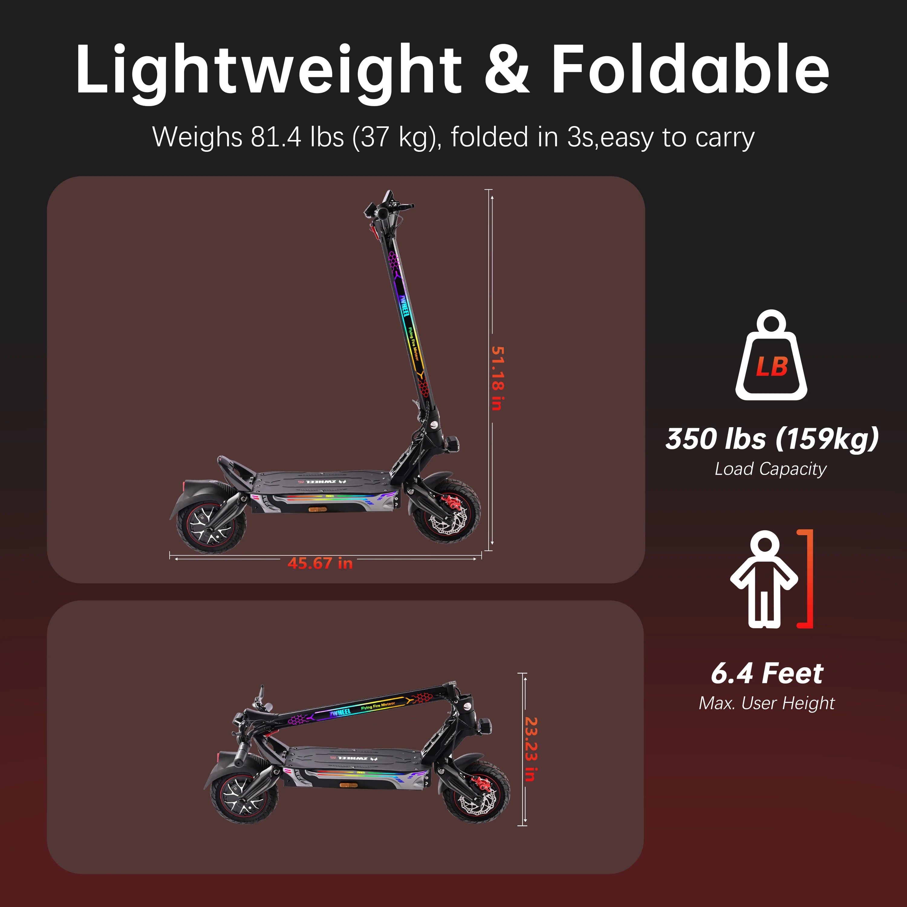 ZWHEEL GT1-Lite Electric Scooter