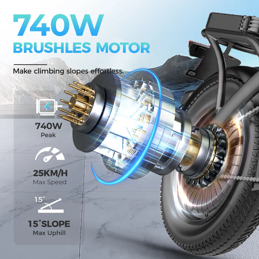 14" Foldable Electric Bike