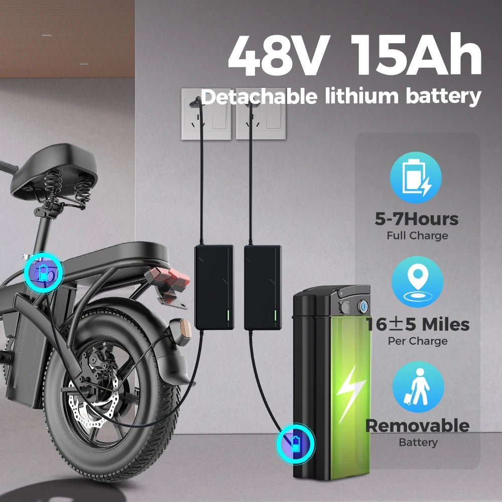 14" Foldable Electric Bike