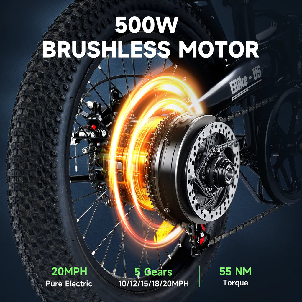 20" Foldable Electric Bike
