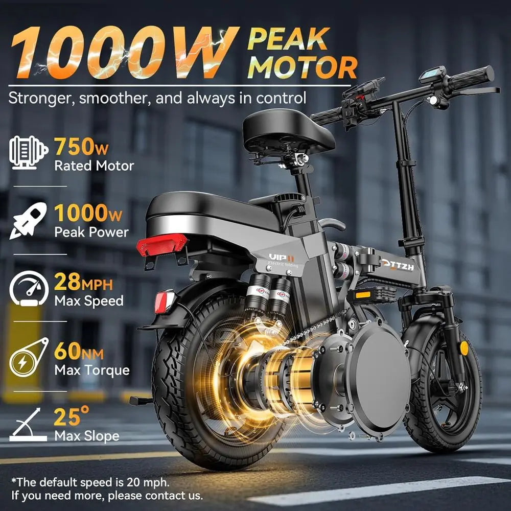 Keyless Commuter Electric Bike
