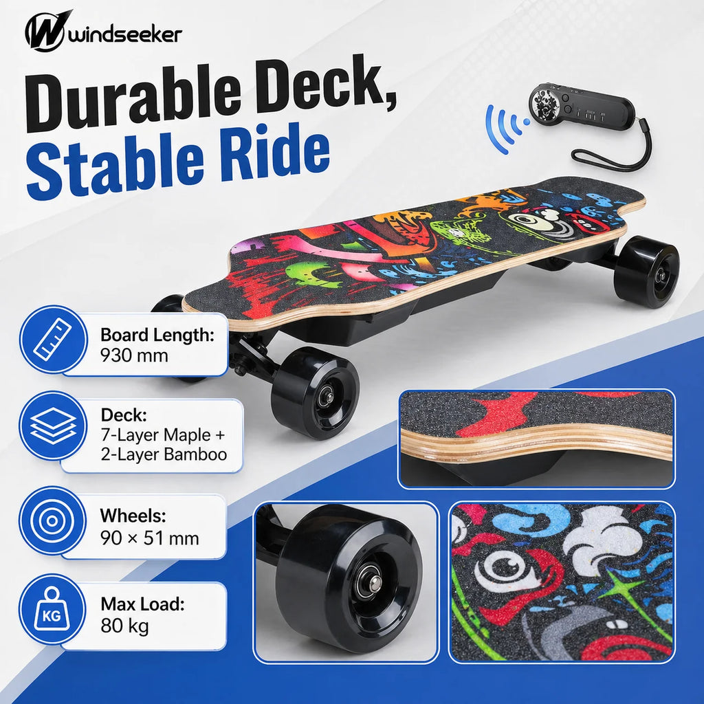 Windseeker H2B-02 Electric Longboard