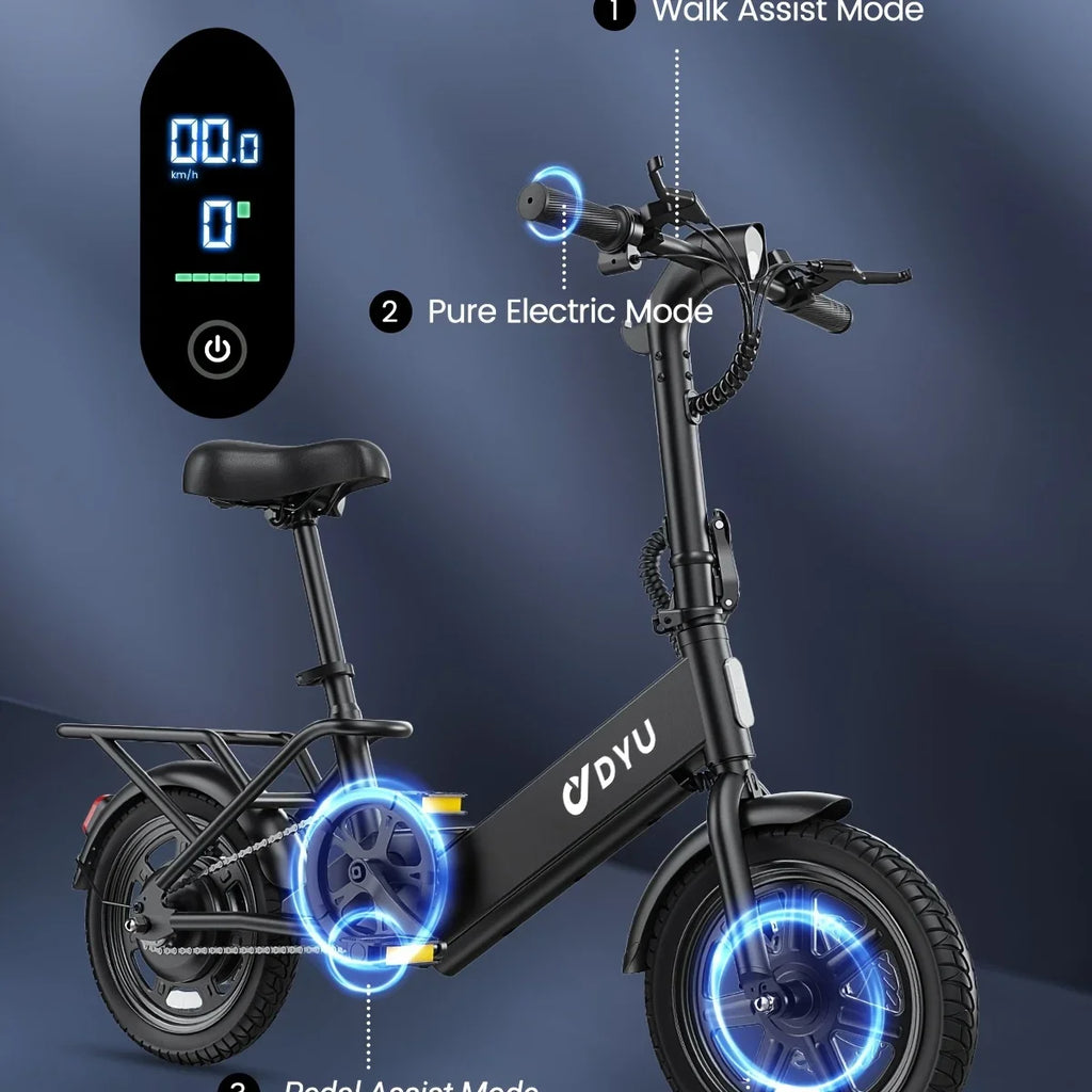 DYU 14" Folding Electric Bike