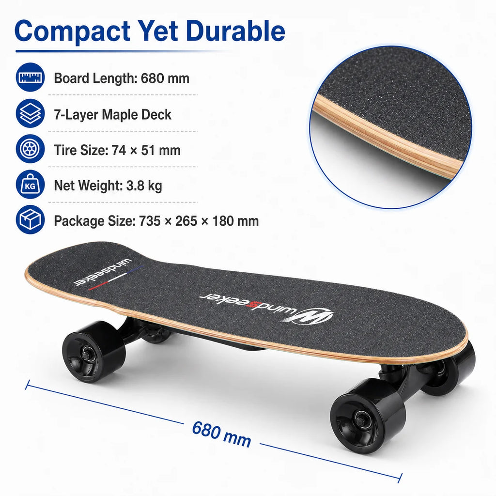 H2S-2 Mini Electric Skateboard