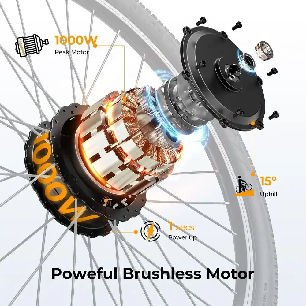 1000W Electric Mountain Bike