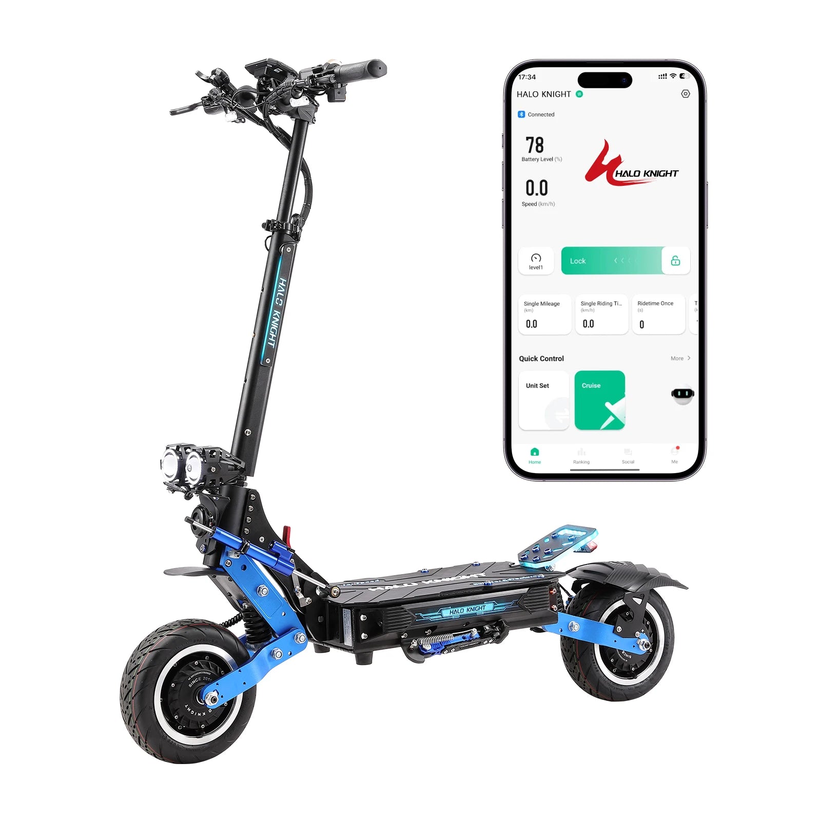 HALO KNIGHT T108 Pro Scooter